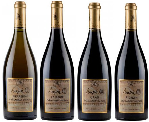 R. & M. Saouma Chateauneuf-du-Pape Bijoux Amphorae Collection 2017