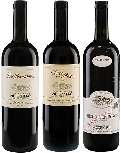 Accornero wine range